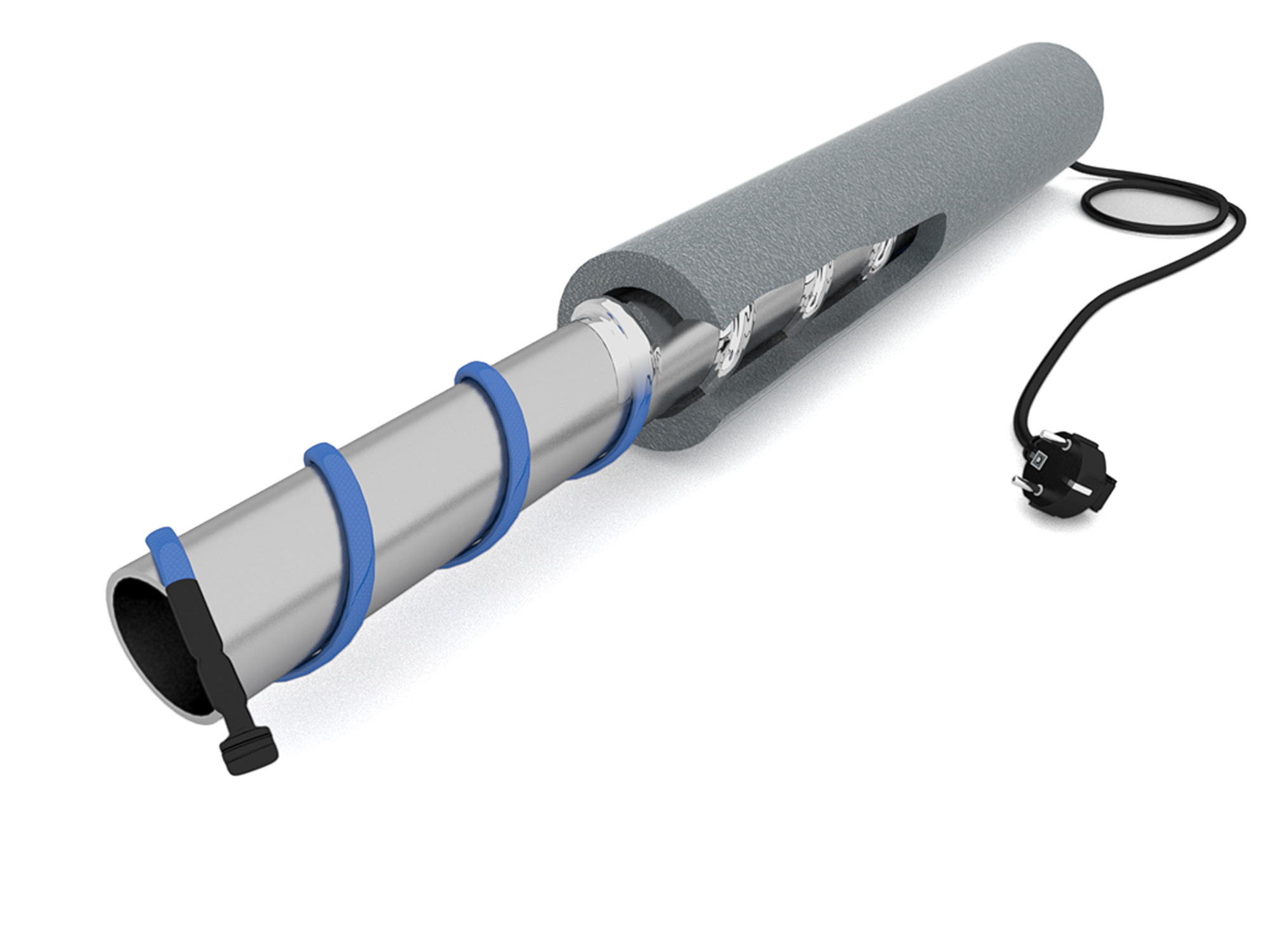 Danfoss Cаморегулируемые нагревательные кабели для системы антиобледенения и обогрева продуктопроводов DEVIpipeheat 10 кабель саморег. кат.100м 98300016  - Вид №3