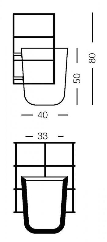 PIMAR Садовый горшок из натурального камня Piro Ca18, ca19  - Вид №2