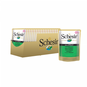 УТ0008887*20 Корм для кошек филе цыпленка конс. 100г (упаковка - 20 шт) SCHESIR