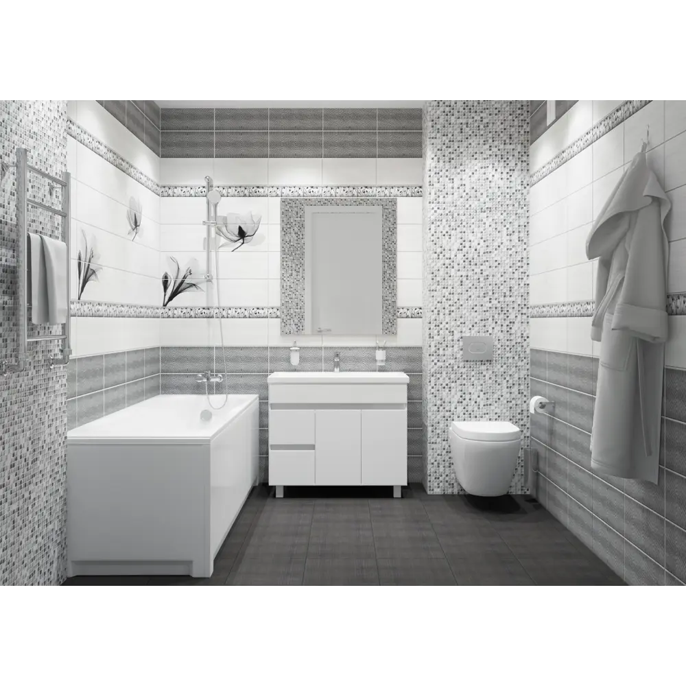 Декоративная панель ARTENS «Нимфея» для стильного оформления стен 86360356 STLM-0068082 - Вид №2