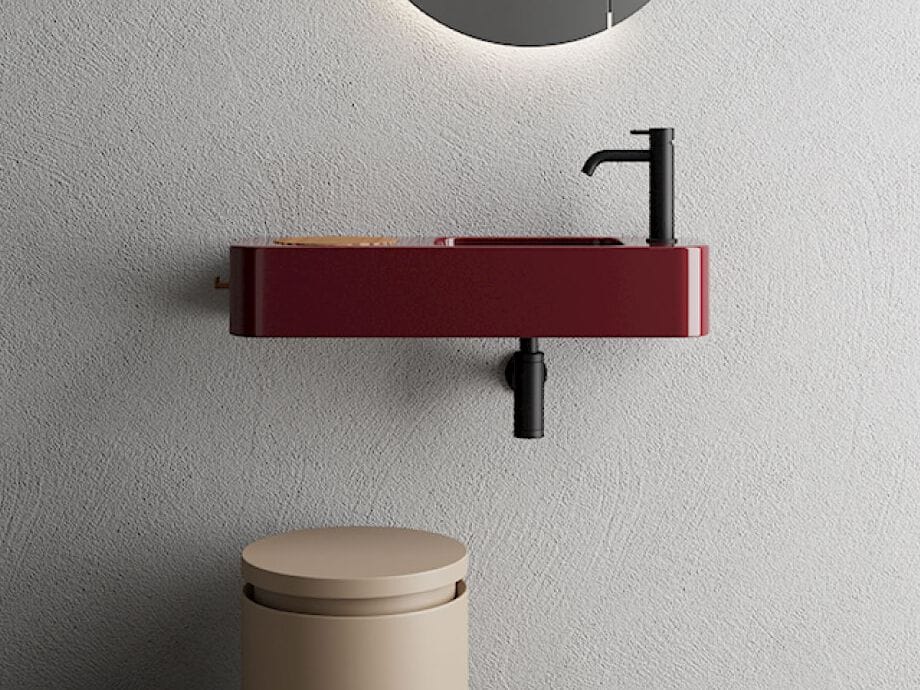 Керамическая прямоугольная подвесная ручная мойка Nic Nanoo ARCH-00081631 - Вид №2