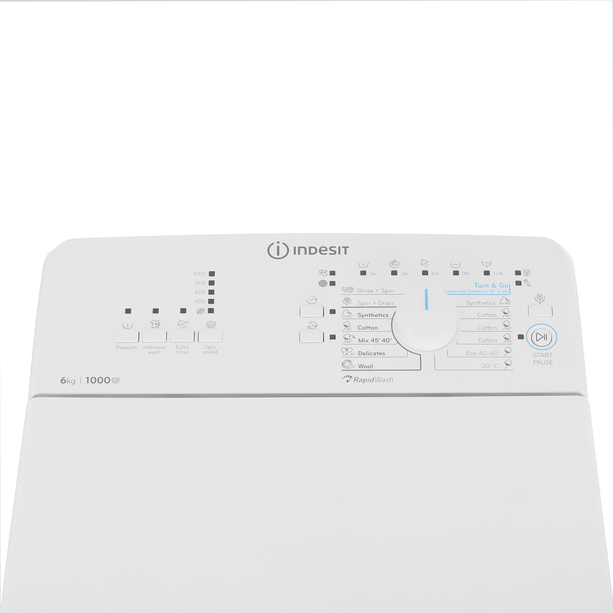 9153057 Стиральная машина Indesit BTW L60400 EE/N белый STDN-0110000 - Вид №7