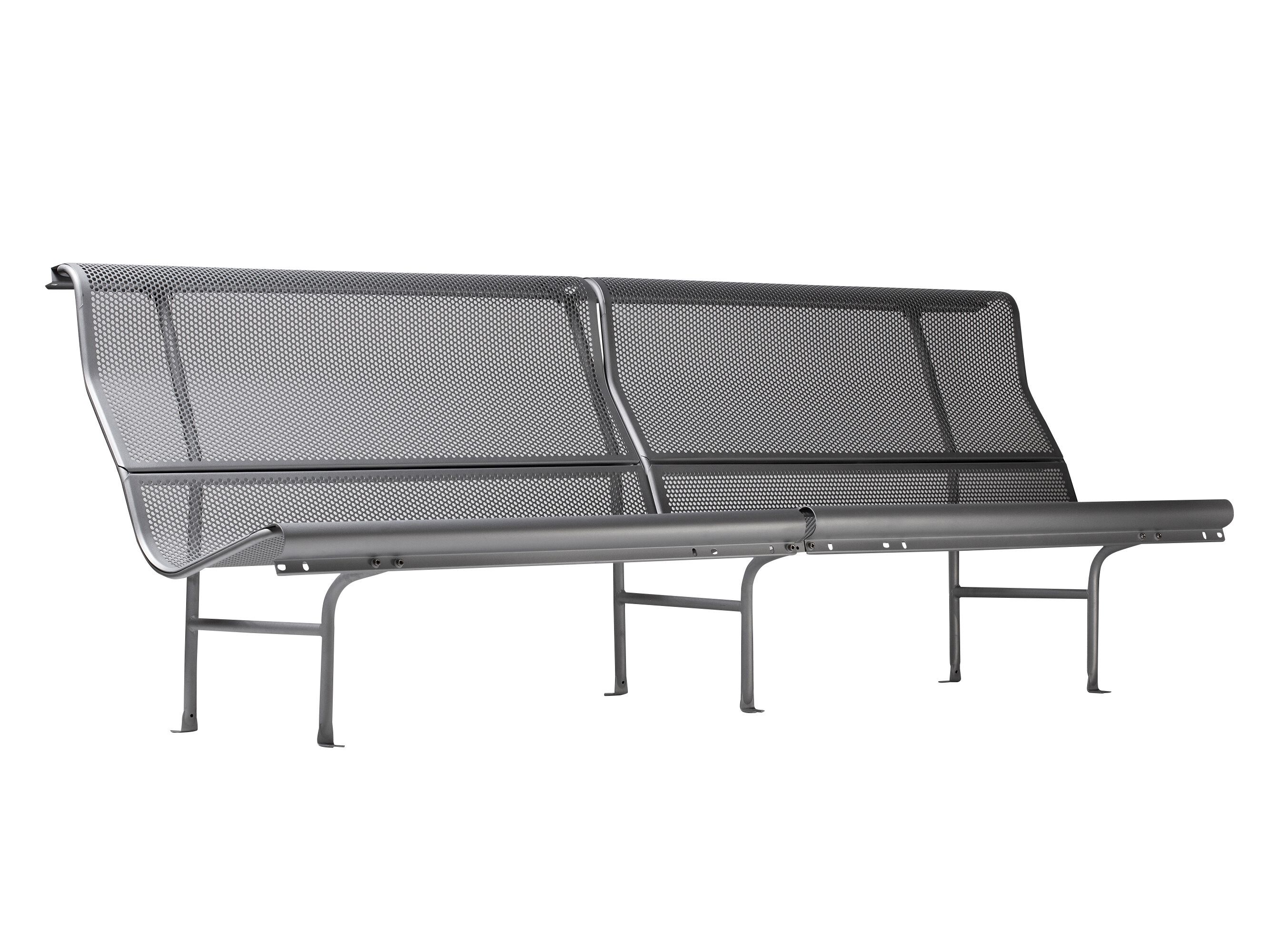 Модульная стальная скамья со спинкой BD Barcelona PERFORANO ARCH-00145783