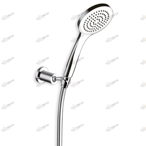 CRIPD681 Регулируемый держатель для ручного душа с ручным душем против известкового налета и гибким шлангом LONG LIFE Cristina Rubinetterie 