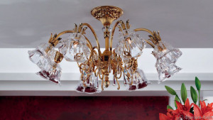 Orion LU 2392/8 gold LA BOHEME люстра потолочная