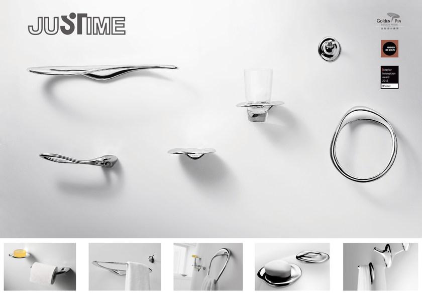 JUSTIME Мыльница на столешнице из хромированной латуни Ether 6781-20-80cp - Вид №2