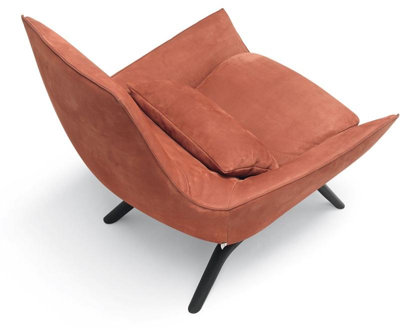 MisuraEmme Мягкое бархатное кресло с подлокотниками Atelier sun-id-1502205 - Вид №10