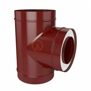 Сэндвич-тройник LAVA 180/250 мм. 90" вишневый (3005)