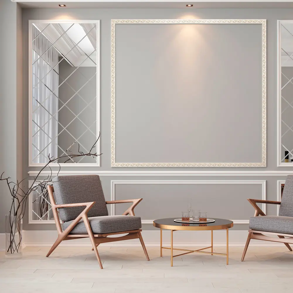 Молдинг настенный полистирол Decomaster 130-6 бежевый 8х15x2000 мм STLM-2097066 - Вид №2