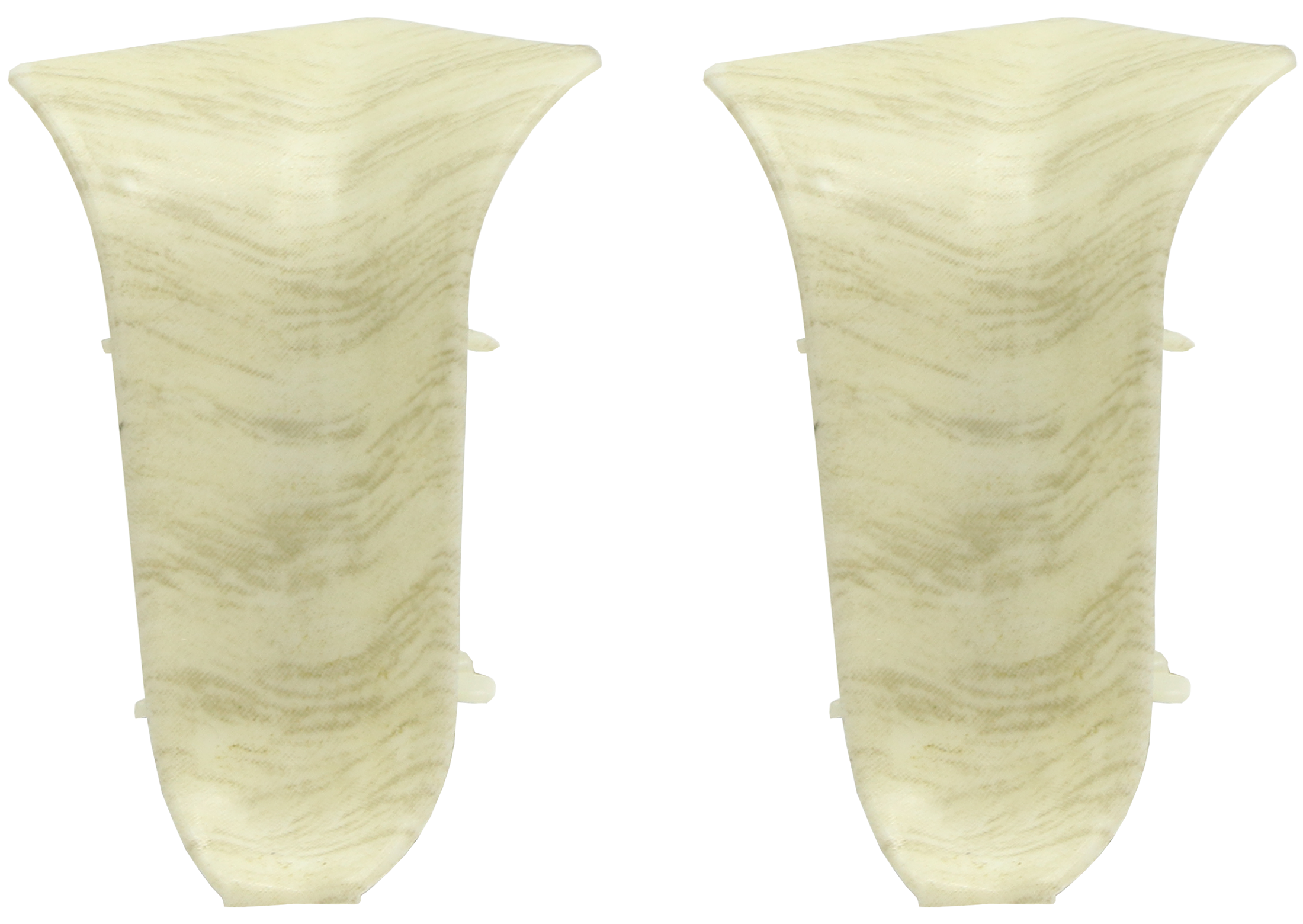 83411505 Угол для плинтуса внутренний Дуб молочный 55 мм 2 шт. STLM-0041105 ARTENS 