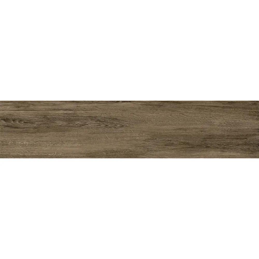 Глазурованный керамогранит Alma Ceramica Elm 40 20x90 см 1.62 м² матовый цвет коричневый 89456754 STLM-2131025 - Вид №1