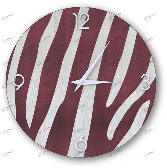 LIGNIS® Настенные часы из инкрустированного дерева Dolcevita animalier 10.015 / 10.093