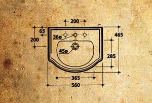 ML.BLL-25.055.bi Подвесная раковина настенная круглая Migliore  белая  - Вид №7
