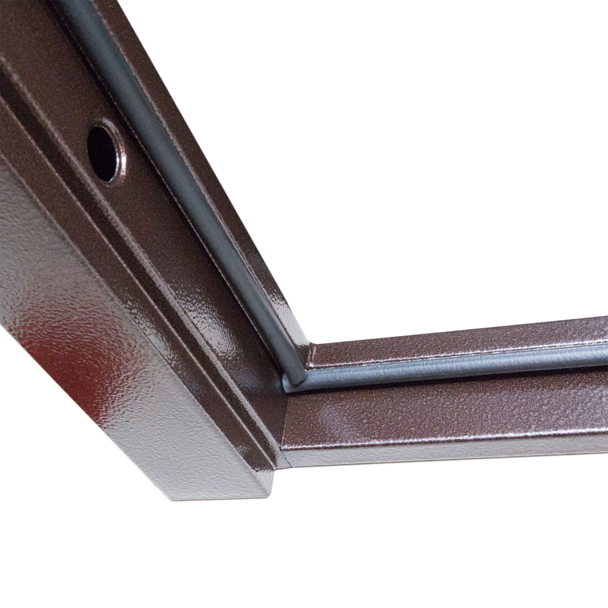 82133062 Дверь входная металлическая Йошкар РФ, 860 мм, правая, цвет венге Santreyd  - Вид №9