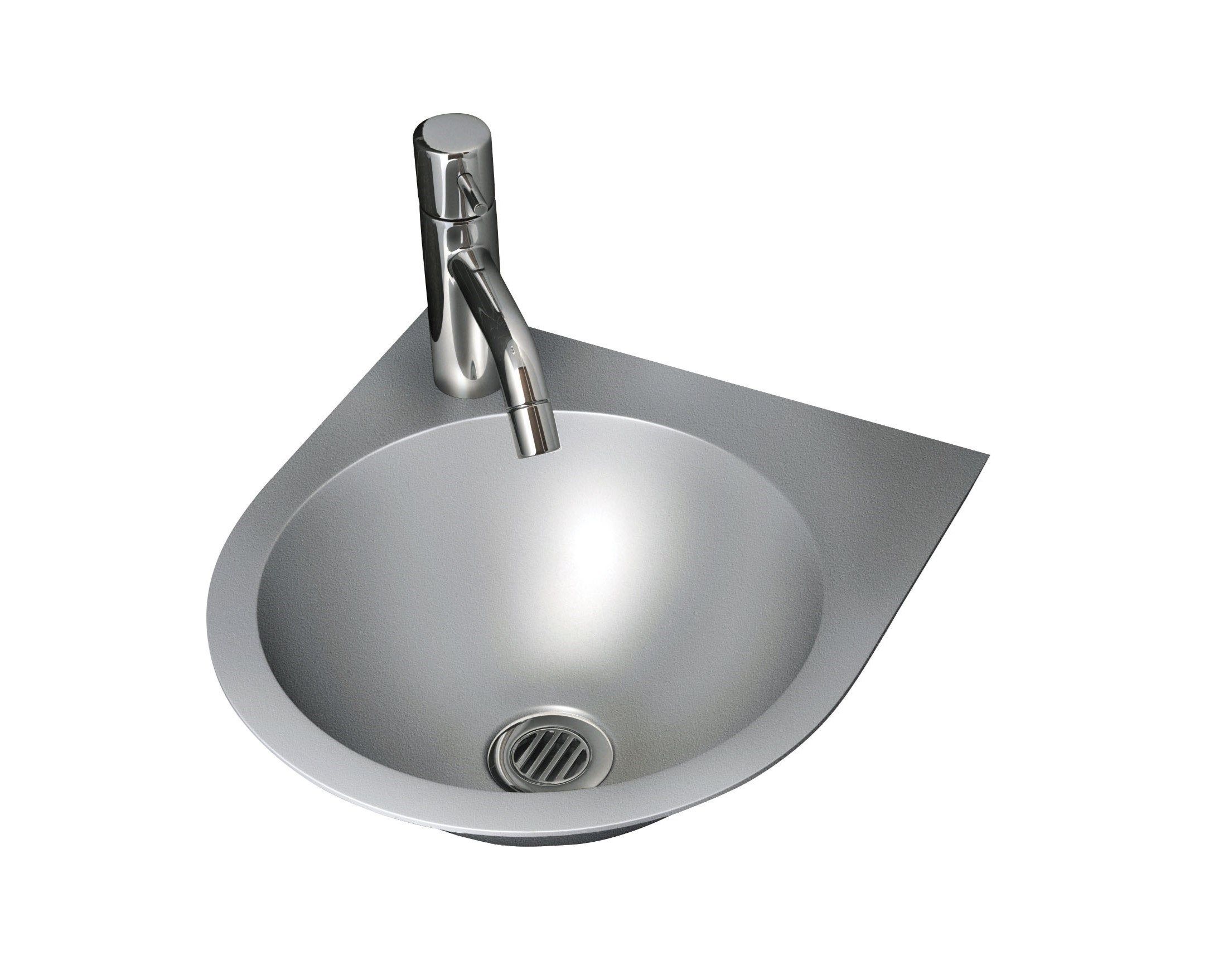 Подвесная мойка для рук из нержавеющей стали Miratap ANGOLO FLAT ARCH-00128027 - Вид №3