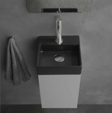 C392.108 Подвесной шкаф по раковину L318 A. e T. Italia ACQUAFREDDA Серый AeT ITALIA - Вид №3