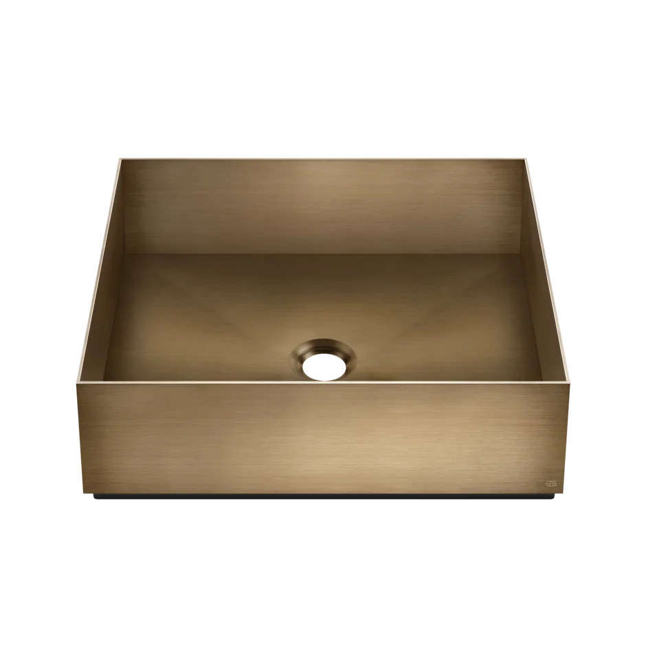 Умывальник 54605 726 Gessi Inverso ТЕПЛАЯ БРОНЗА BR. PVD 54605726