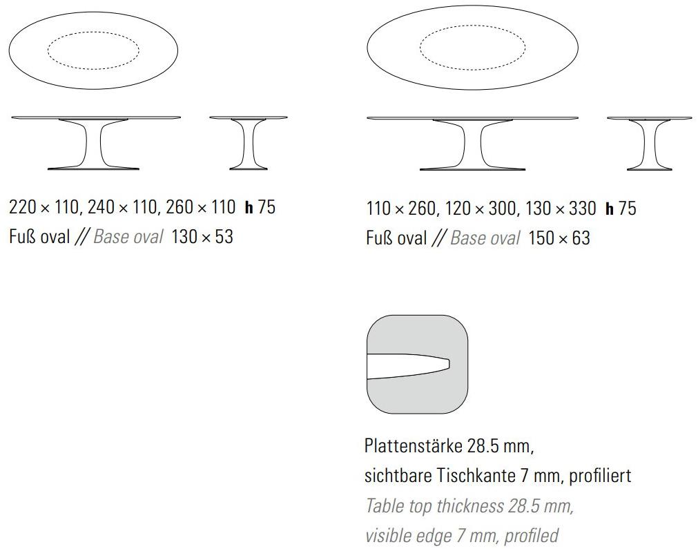 ZEITRAUM Стол обеденный из дерева Turntable sun-id-1388421 - Вид №7