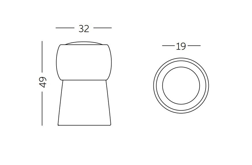 Полиэтиленовый садовый стул SLIDE CIN CIN ARCH-00141542 - Вид №15