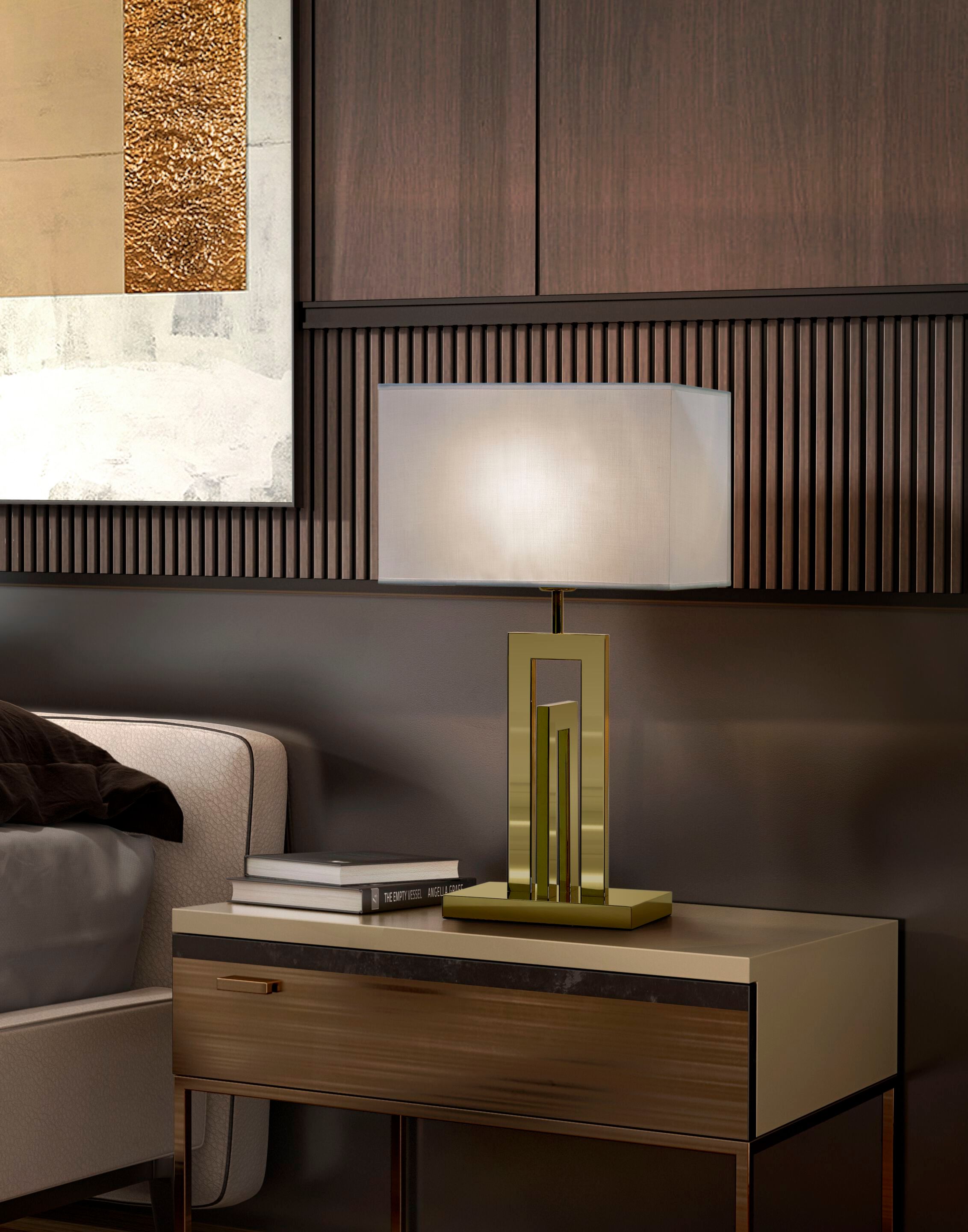 Настольная лампа из нержавеющей стали K-Lighting Neat ARCH-00069103 - Вид №1