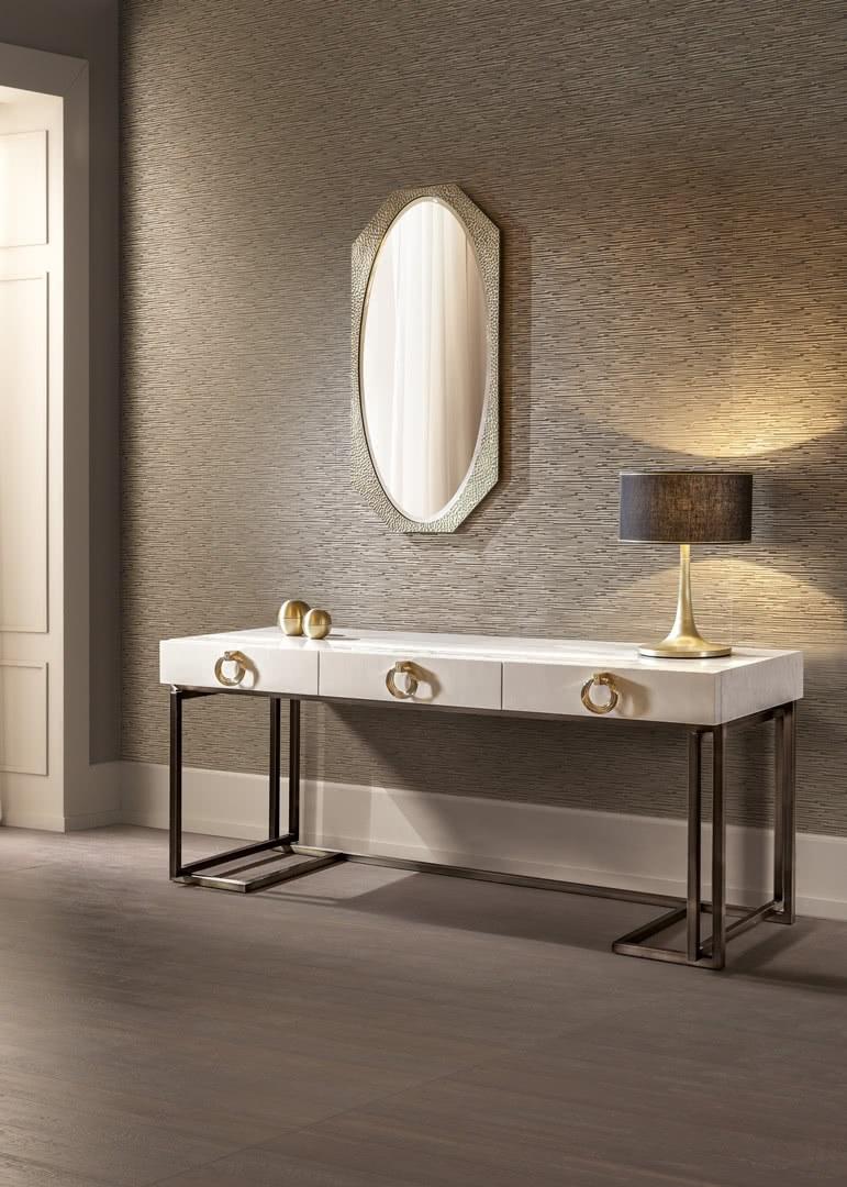 Cantori Овальное настенное зеркало из кованого железа sun-id-1352770 - Вид №2