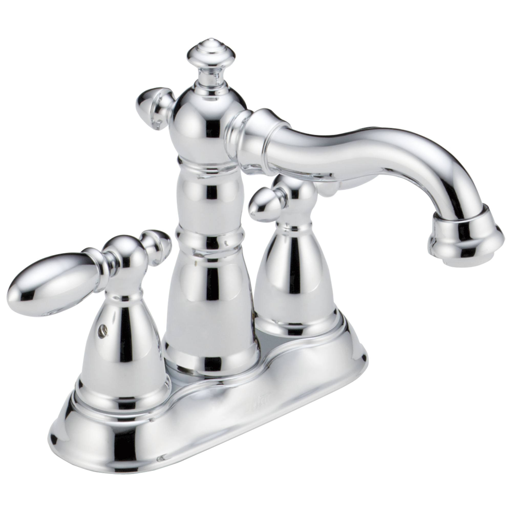 2555-PBMPU-DST Смеситель для ванной комнаты с двумя ручками Delta Faucet Victorian Полированная латунь