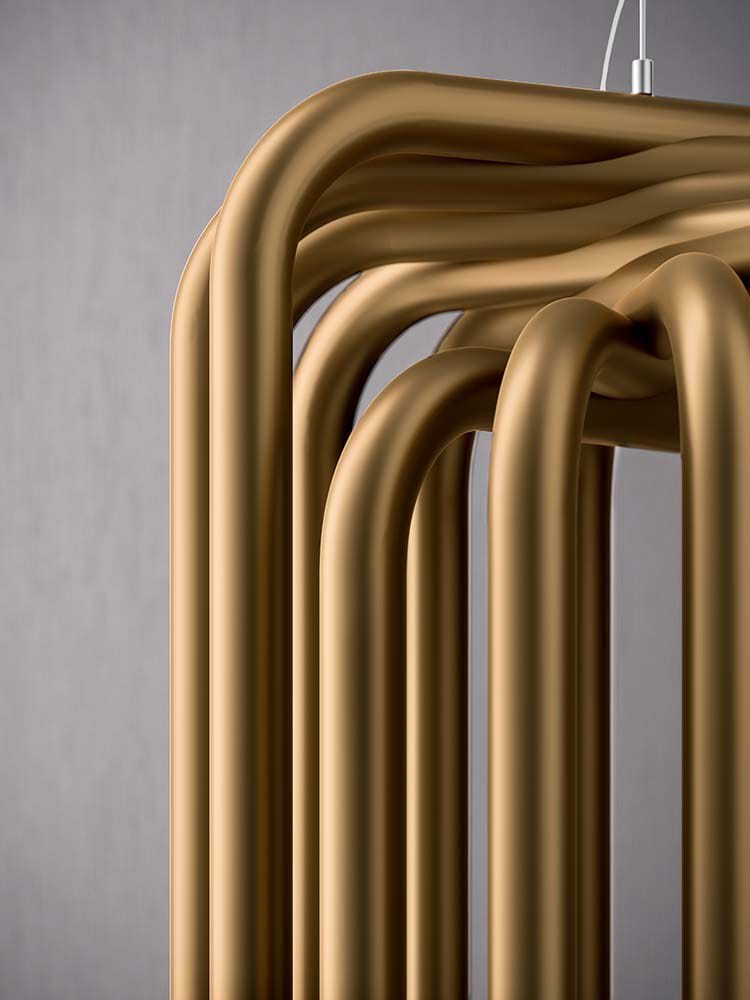 Алюминиевый светодиодный подвесной светильник Quadrifoglio Group Дизайнерское освещение ARCH-00036453 - Вид №5