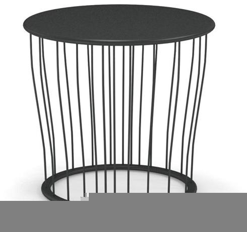 emu Садовый столик круглый из стали Cannolè 1087/1088 - Вид №4