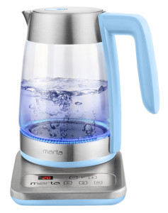 9058599 Электрочайник MARTA MT-4555 голубой