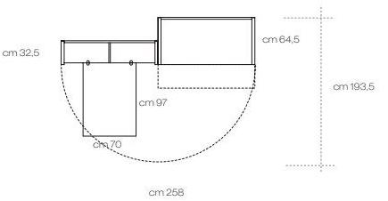 Maiullari Выдвижная деревянная мини-кухня sun-id-1503825 - Вид №14