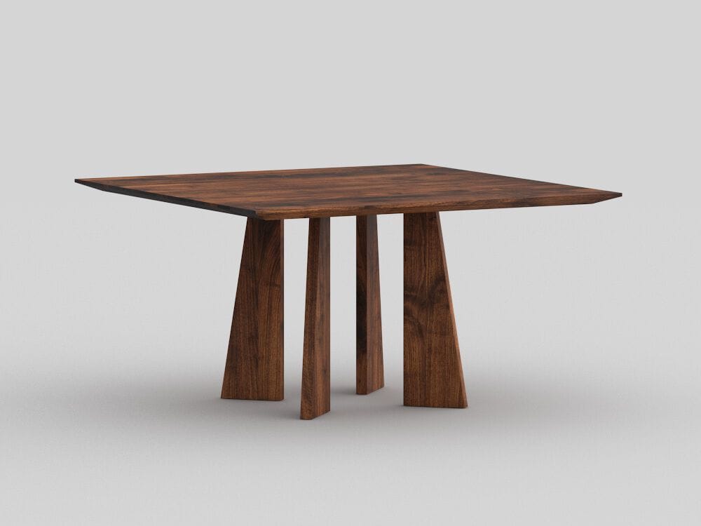 Квадратный деревянный обеденный стол Vitamin Design Pylon ARCH-00124621 - Вид №1