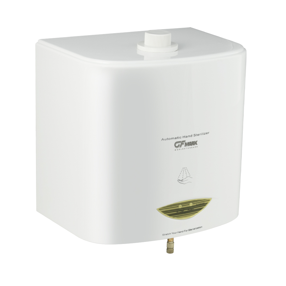 GFmark - Дозатор сенсорный, ДЕЗИНФЕКЦИЯ, белый, пластик АБС, 2000 мл, код: 6342 