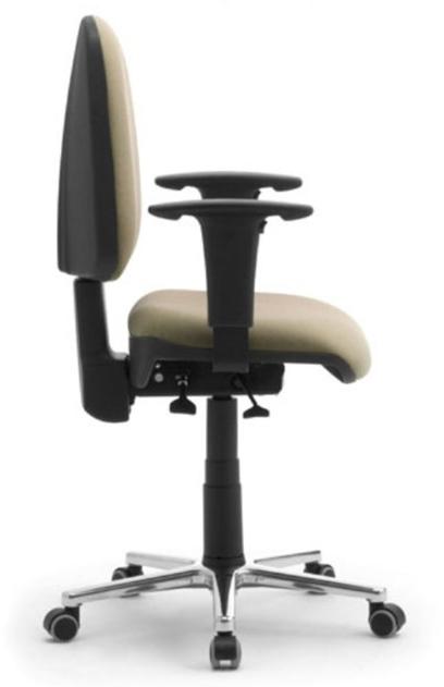 Leyform Офисный стул из ткани с 5 спицами и подлокотниками  18371  - Вид №2