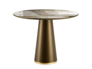 Круглый керамический стол