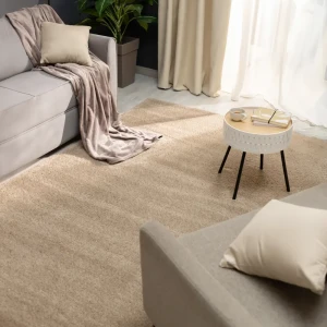 Ковер полиэстер Ribera 80x150 см цвет бежевый 82388089 STLM-2145238