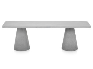 Бетонная скамья