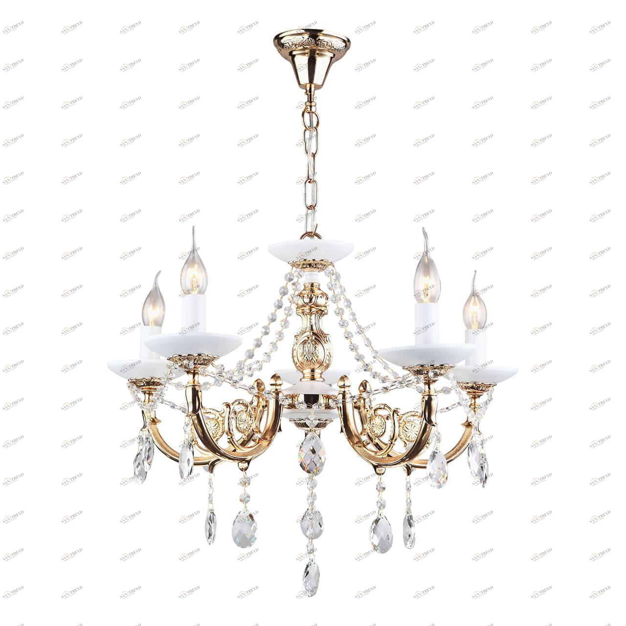 Подвесная люстра Omnilux Micavante OML-75703-05 OMNILUX MICAVANTE 220463 Белый 