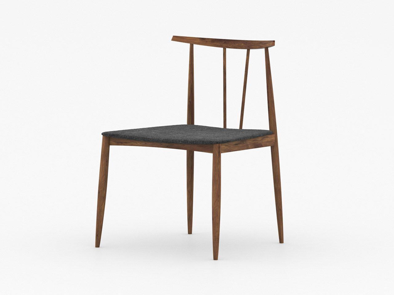 Стул из массива дерева с мягким сиденьем Air Division ARCH-00129585 - Вид №3