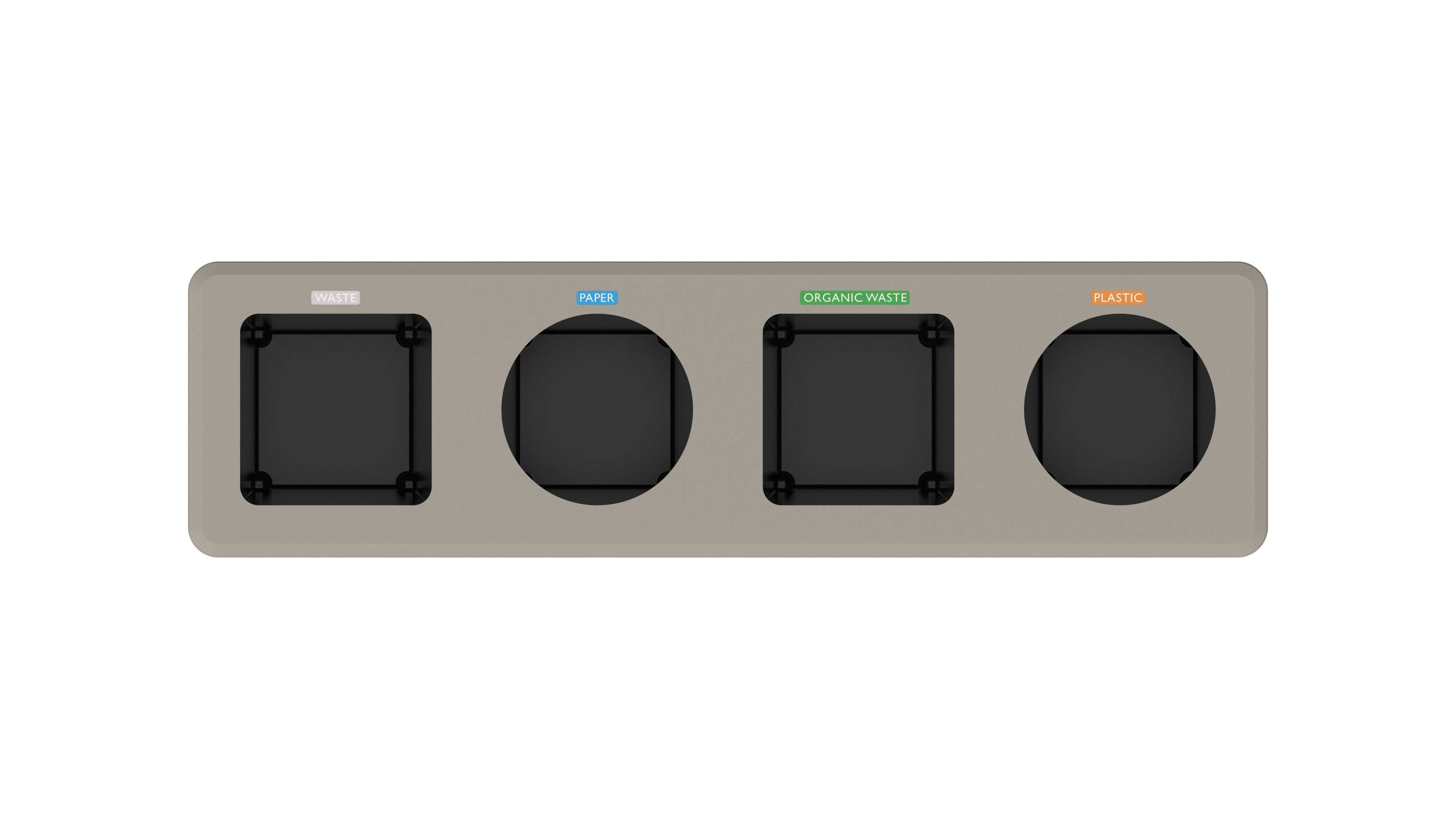 Стальная стойка для мусора с порошковым покрытием FUNCTIONALS DUNK ARCH-00053346 - Вид №18