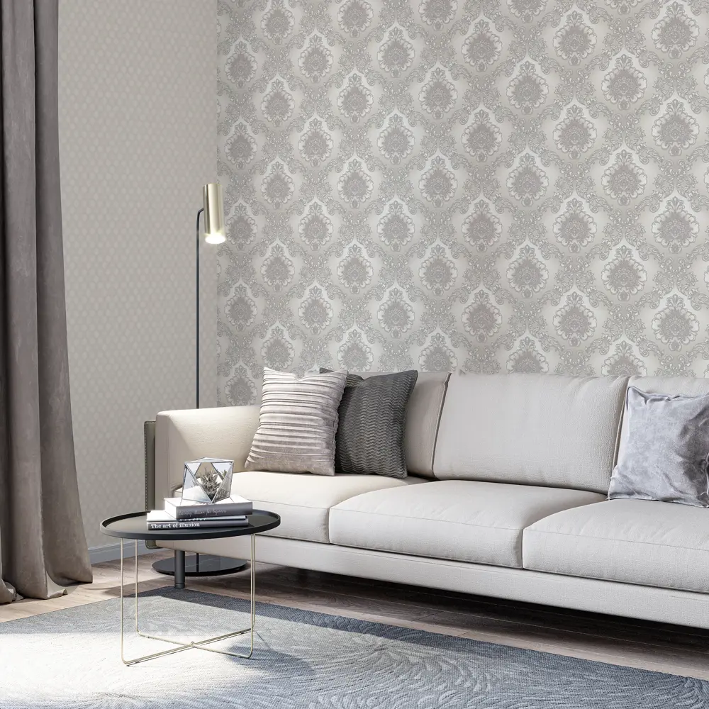 Обои флизелиновые Palitra Home Rosalina бежевые 1.06 м HC71619-21 STLM-2027853 - Вид №3