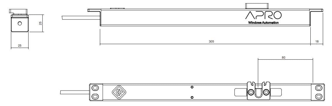 Механический электронный дверной замок для окон MASTER ITALY APRO ARCH-00069321 - Вид №5