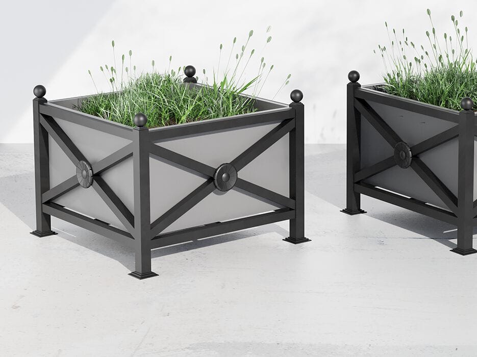 Металлический плантатор DIMCAR ARCH-00045937