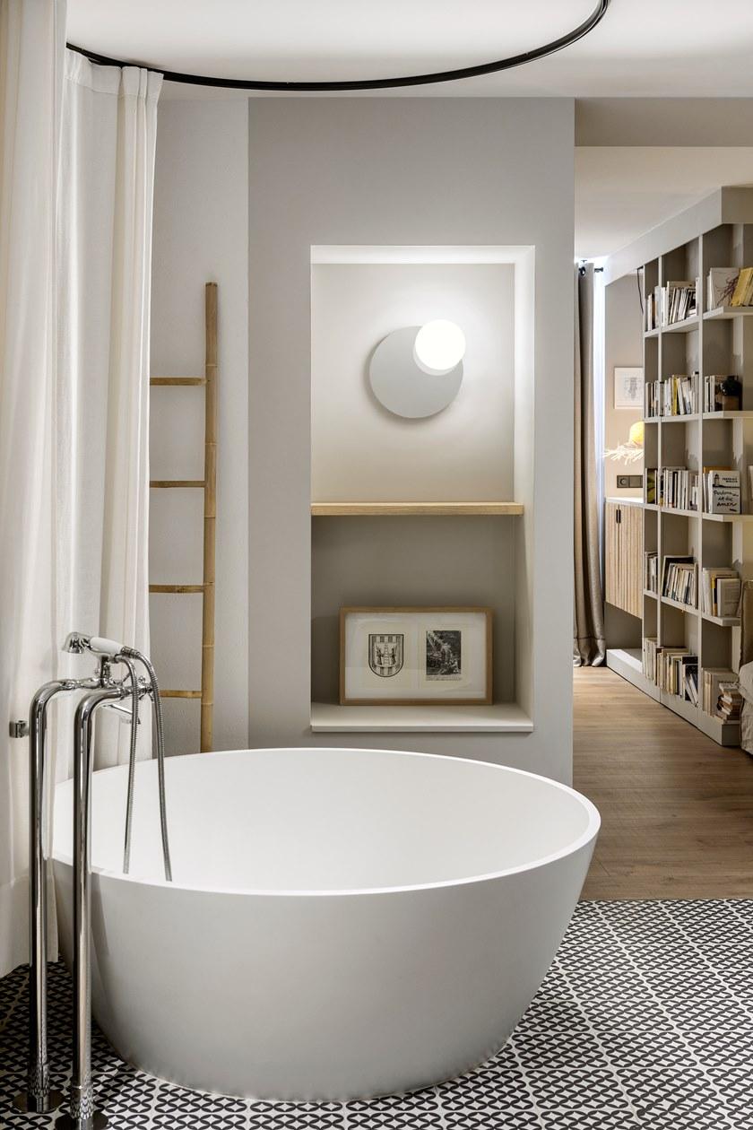 Estiluz Круглое зеркало со встроенной настенной подсветкой Circ A-3702 - a-3706 - Вид №4