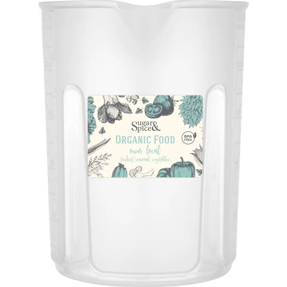 Кувшин мерный Organic Food 1.5л прозрачный SUGAR&SPICE STLM-2175582 - Вид №3