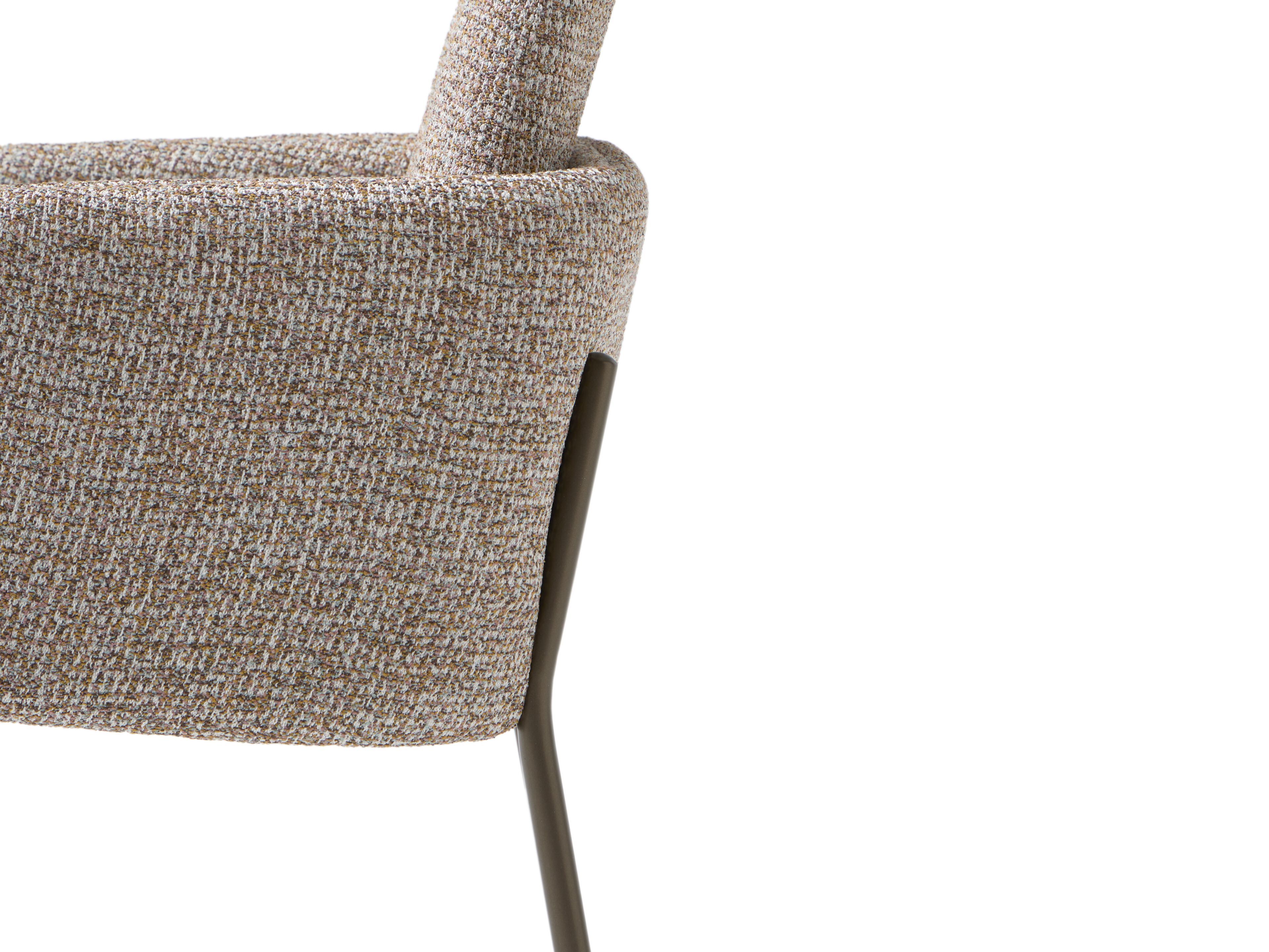 Тканевый стул с подлокотниками MOBLIBERICA Nai ARCH-00031375 - Вид №9