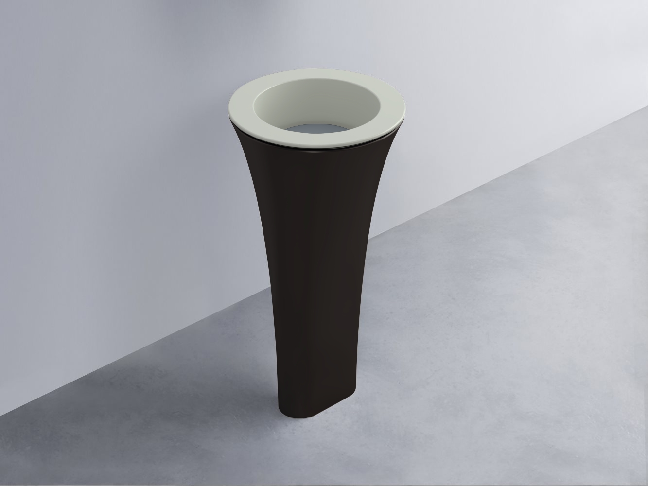 AMLA45-PM+AMPILT-BR+AMCOLT-LV Раковина Amedeo Tondo отдельностоящая cielo Enjoy + Amedeo Ceramica Cielo