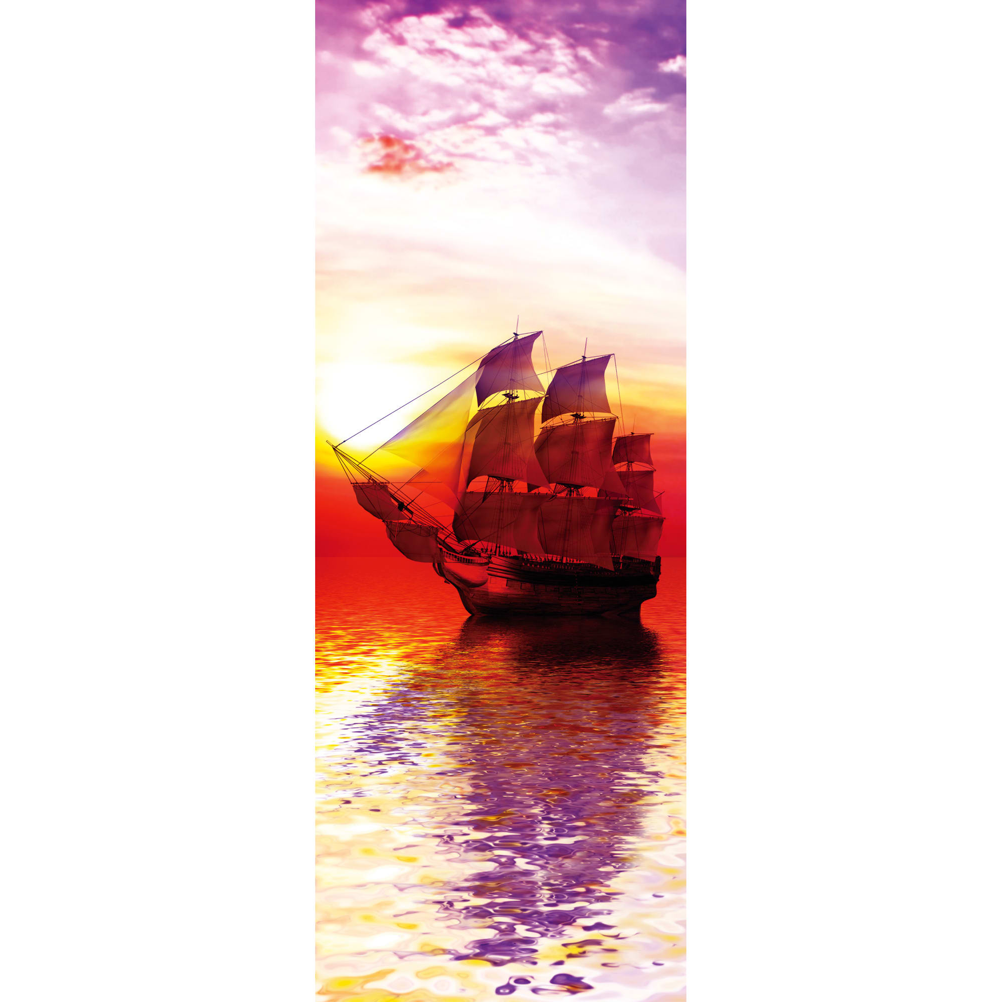 81956610 Фотообои «» 100х270 см Алые паруса Santreyd 