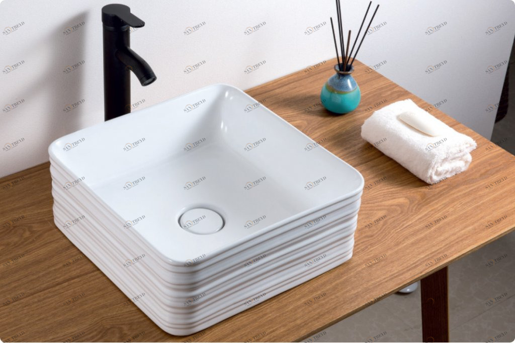 BB1407 Накладная раковина на столешницу  овальная BELBAGNO 