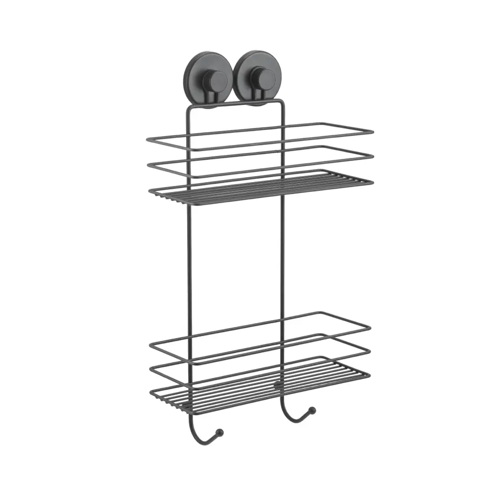 Полка для душа Lemer Mezen 2 яруса цвет прозрачный STLM-2190096