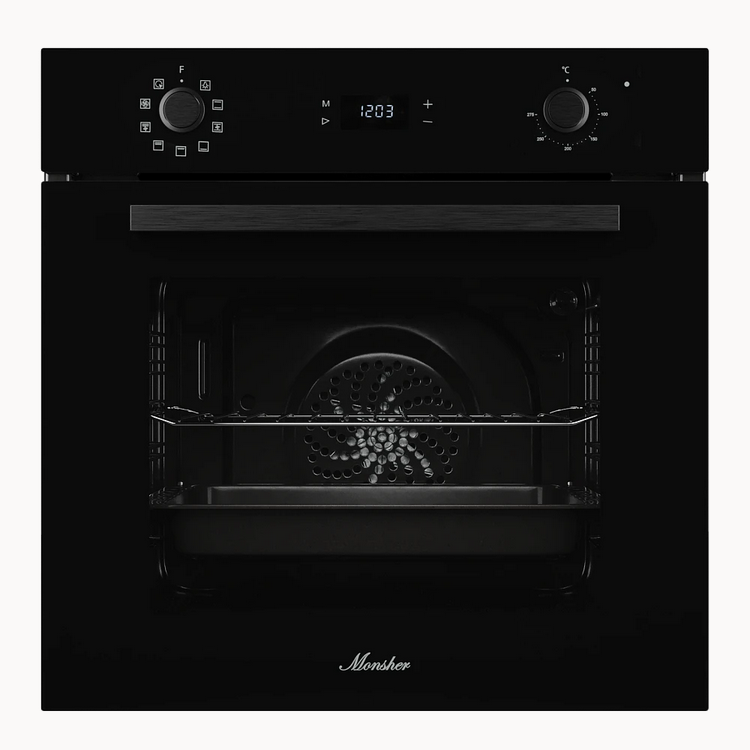9121442 Электрический духовой шкаф Monsher MOE 6093 Noir черный STDN-0049520